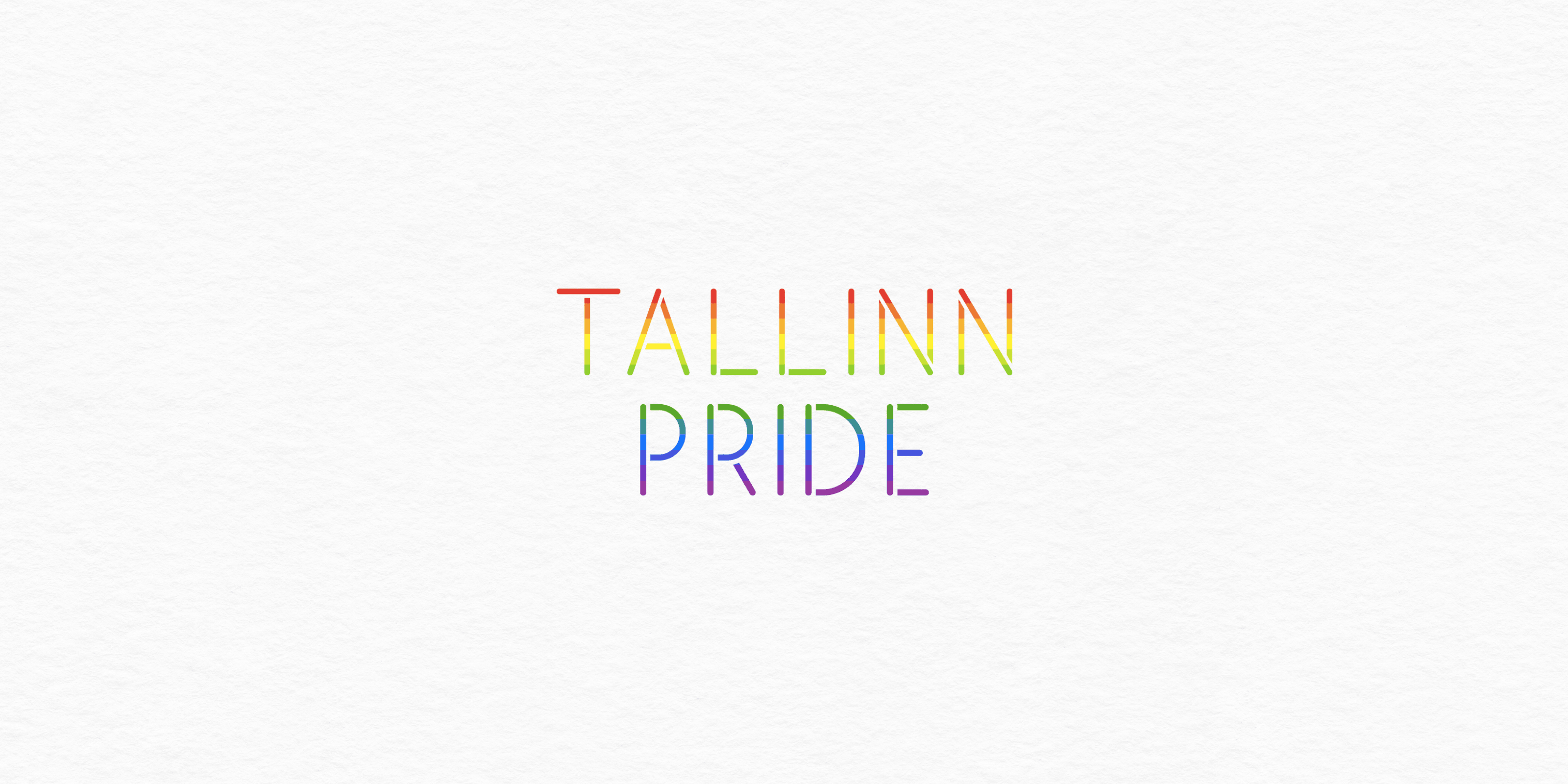 Tallinn Pride LGBTQ+ logo design